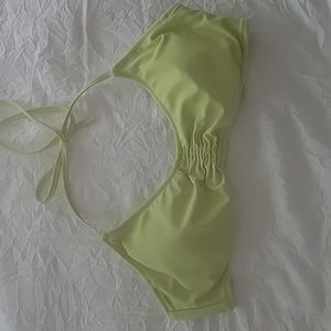 VS lime neon green Lookbook Bikini top